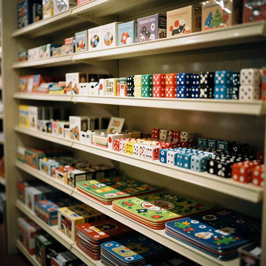 Proceso artesanal de fabricación de dados