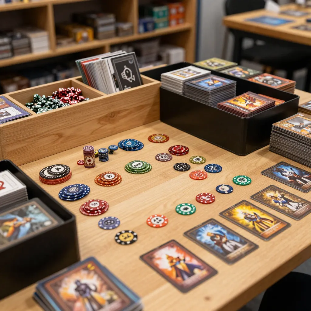 Contadores de vidrio en diferentes formas