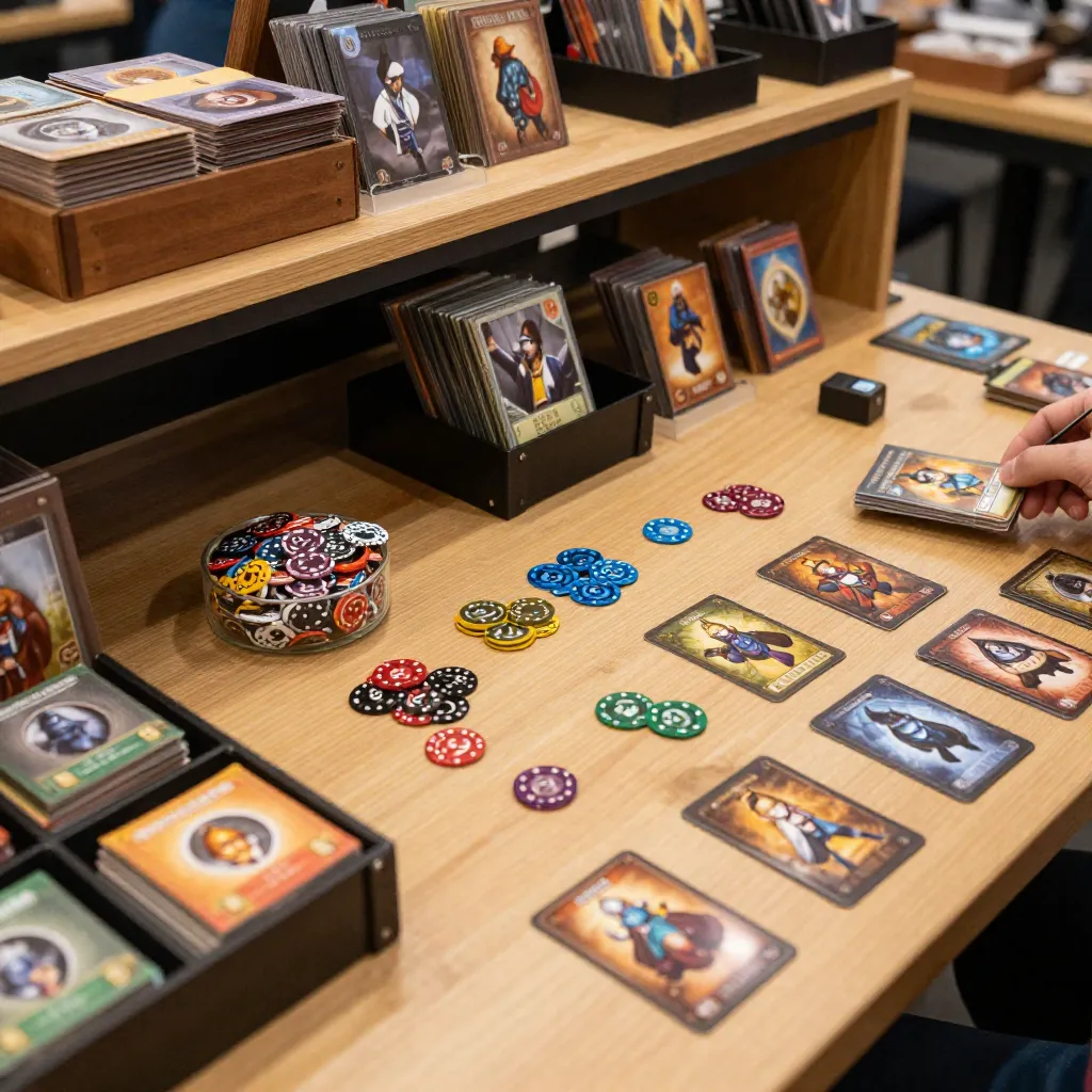 Setup completo para sesión de juego