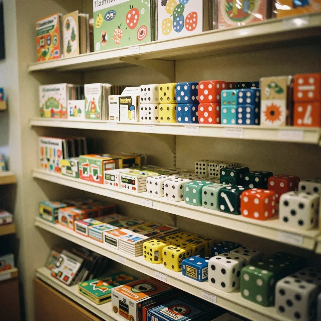 Dados de cuarzo transparente