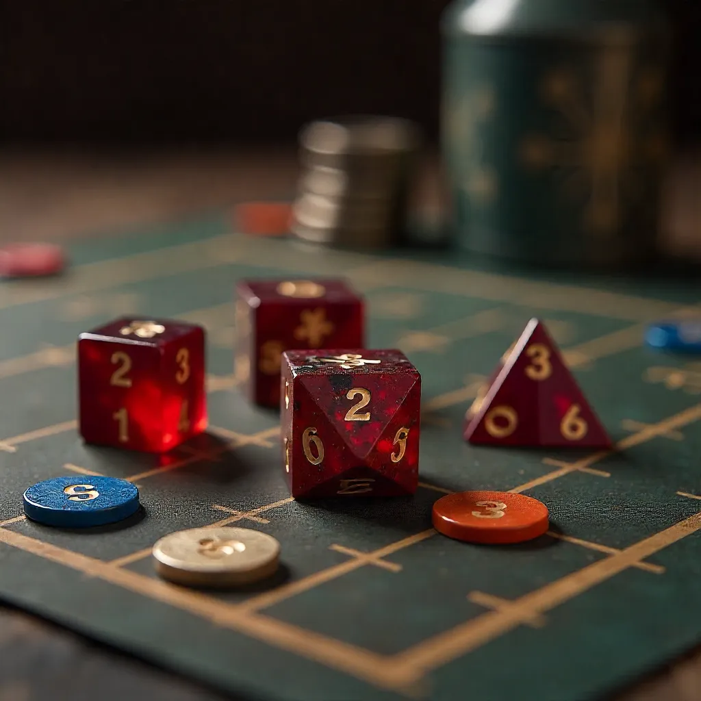 Tokens metálicos con grabados