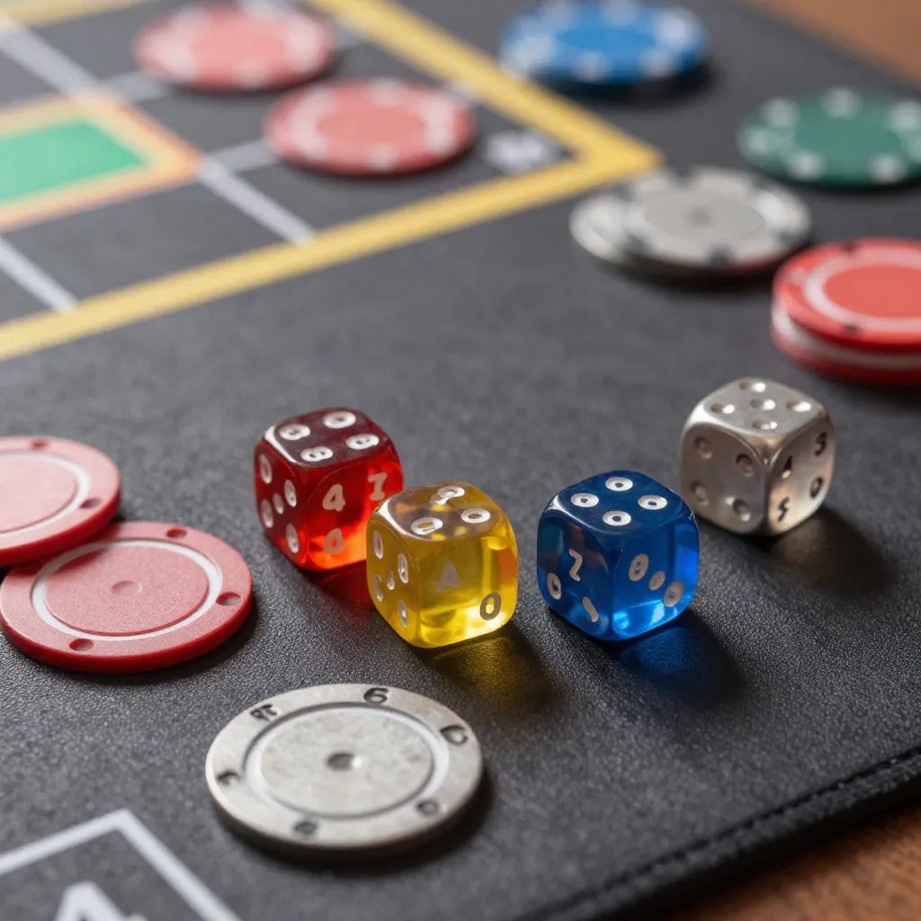 Proceso de pulido de dados artesanales