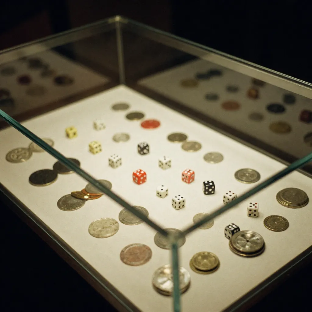 Mesa preparada para sesión de juego