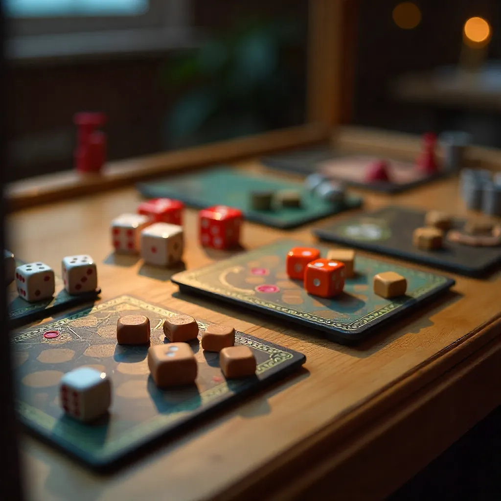 Colección premium de dados